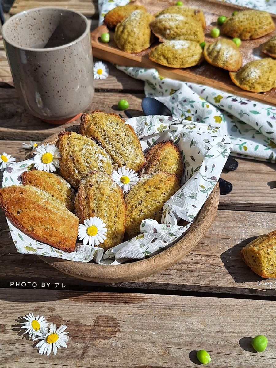 Madeleine dolci ai baccelli di piselli, una sorpresa&nbsp;straordinaria!