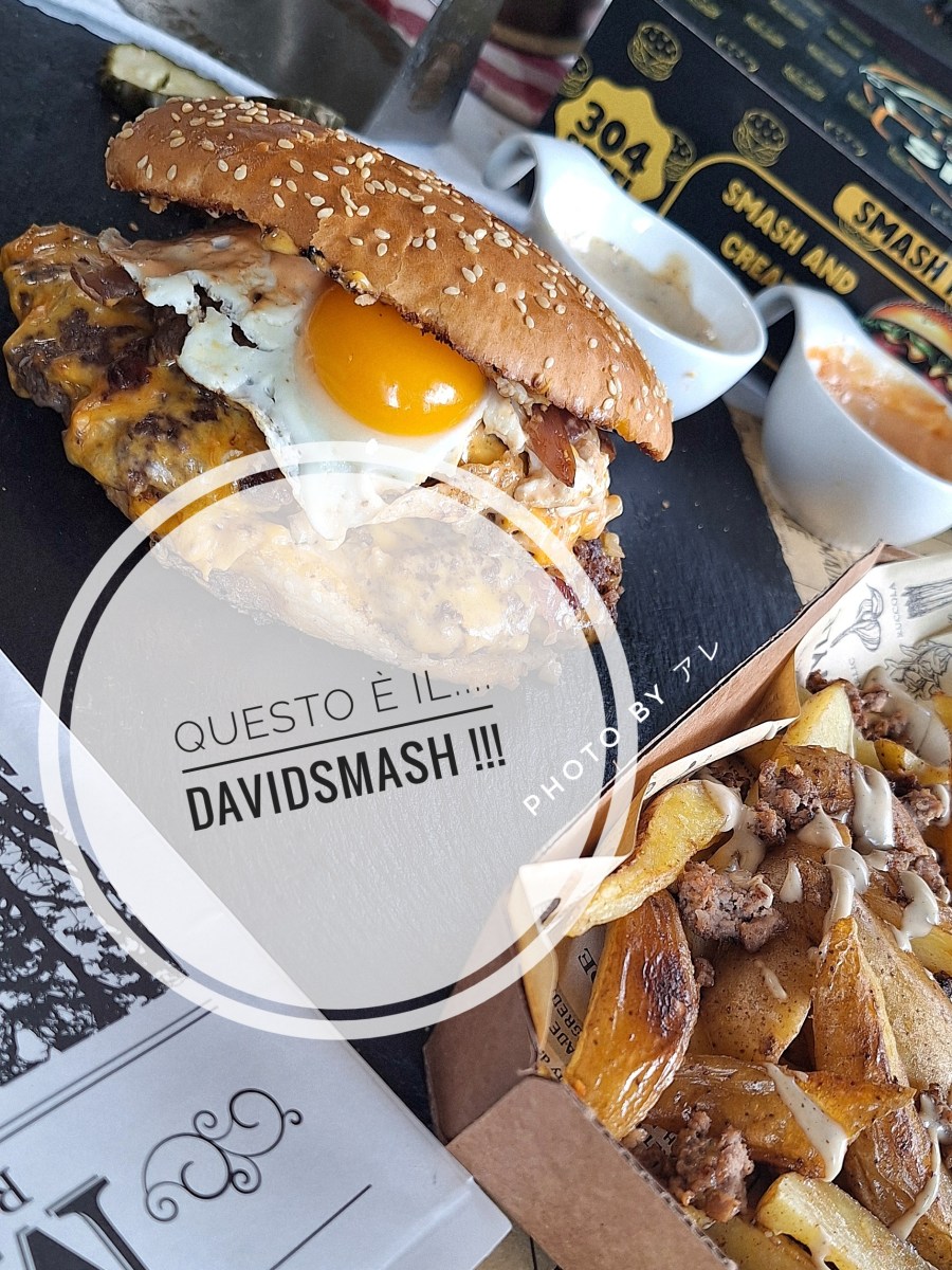 Davidsmash, onore all’hamburger piu buono del&nbsp;mondo!