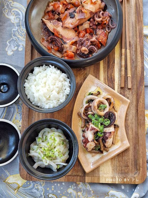 Calamari in tre ricette, dal mio pesca..Tore preferito ho solo&nbsp;certezze!