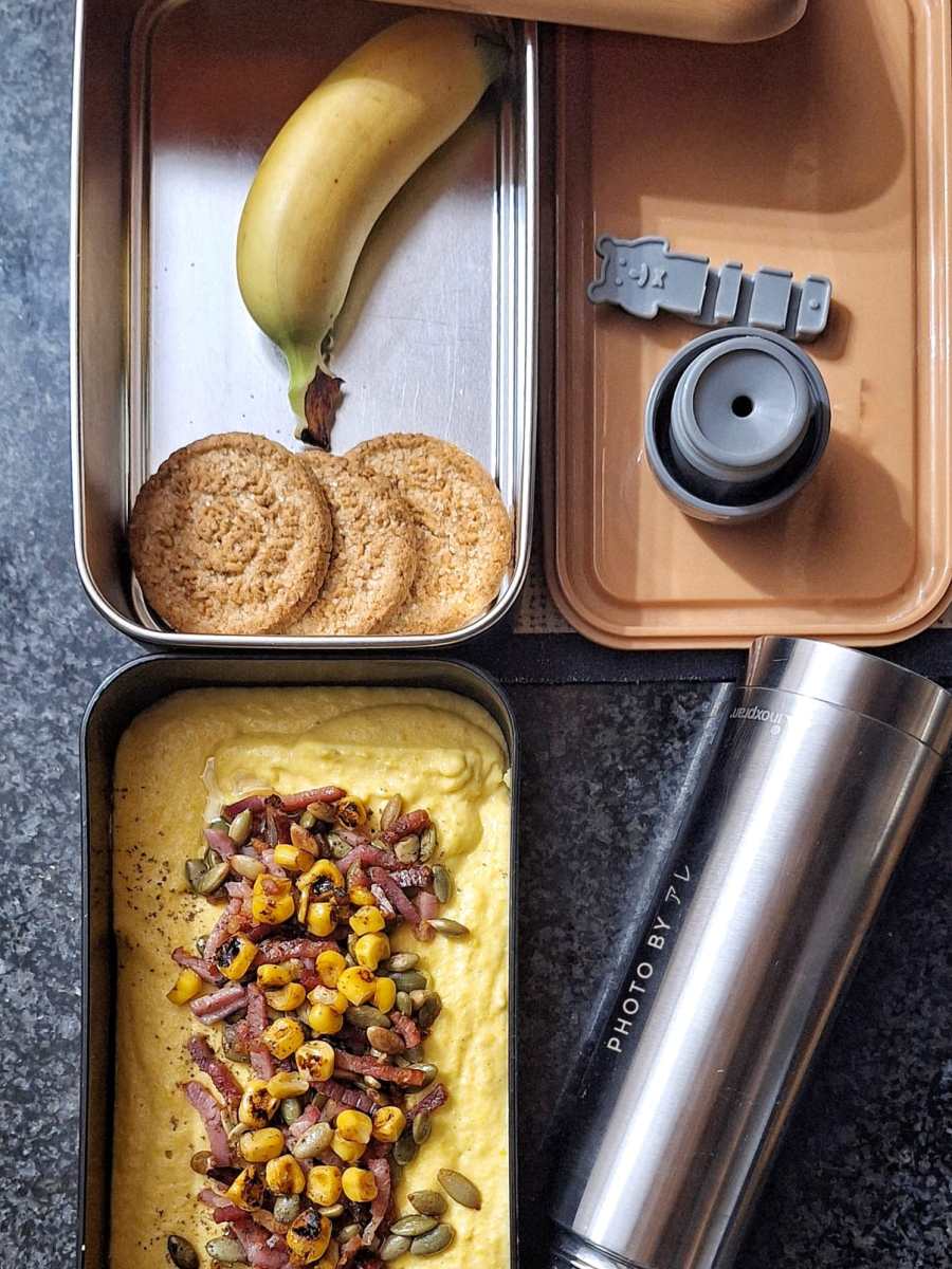 Crema di mais e latte di coccole a&nbsp;pranzo?