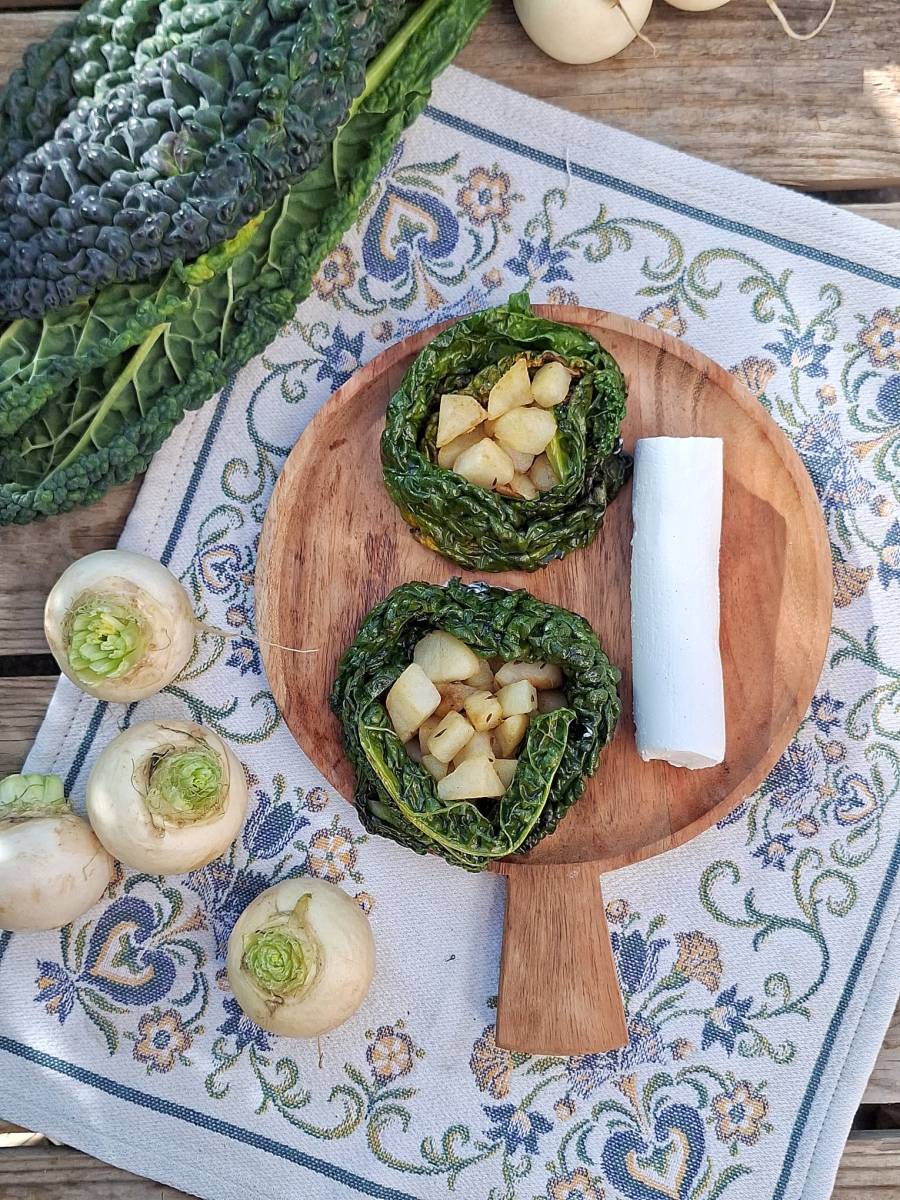 Secondo cavolo! Sempre nero. Ma che buono è?&nbsp;È?