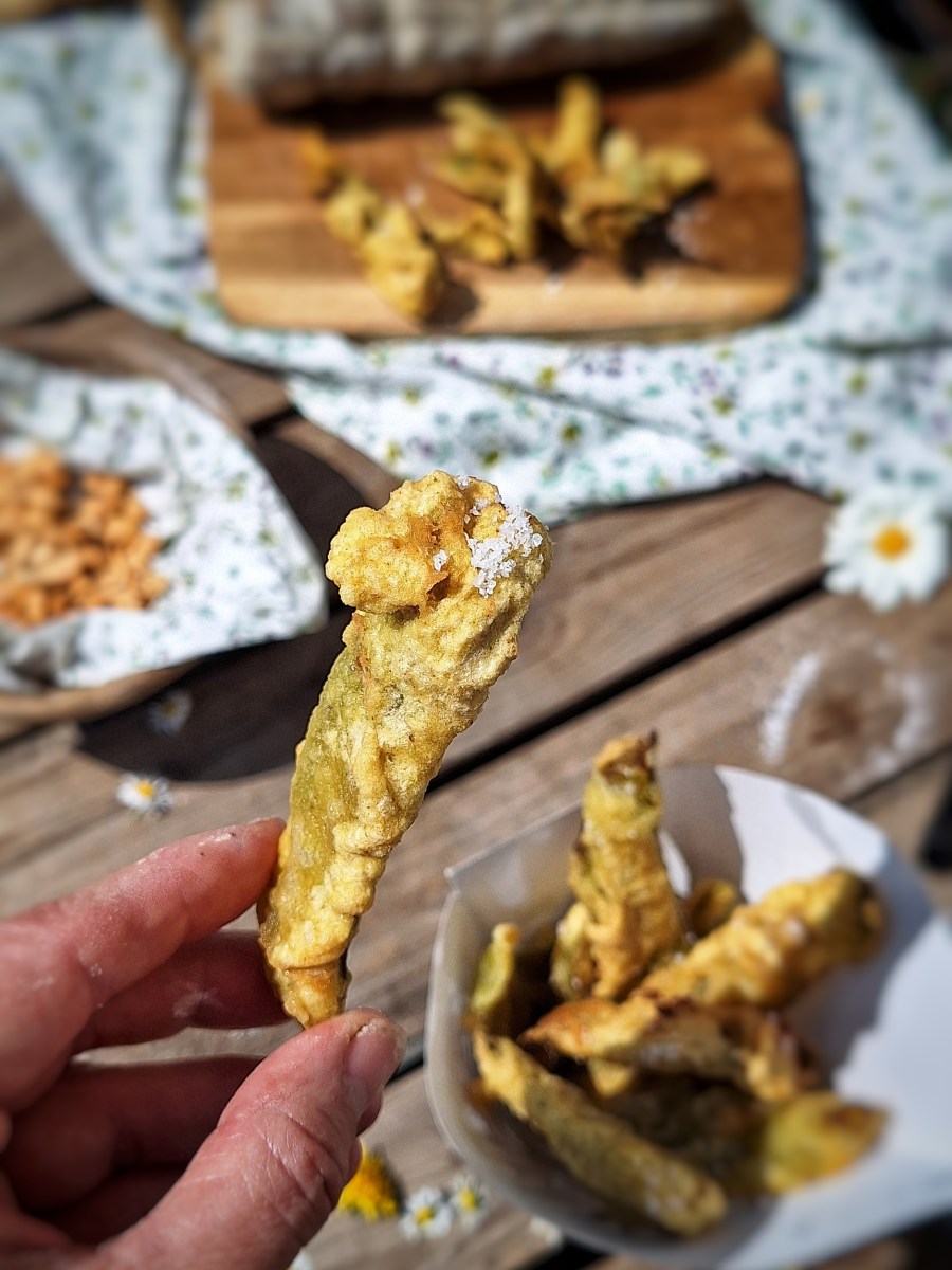Baccelli di piselli fritti, godurioso snack no&nbsp;spreco!