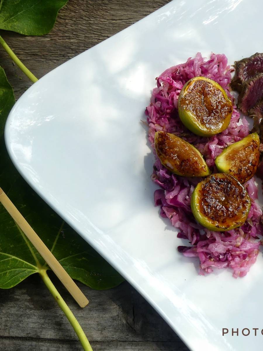 Tataki di capriolo versione “nel mio bosco”, sentori, profumi,&nbsp;suoni.